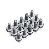 Yiklwwy 15Pcs Timing Cover Bolts N91096701 N90791202 Compatible with Audi A1 A3 A4 A5 A6 A7 A8 Q2 Q3 Q5 Q7 Q8 TT VW Arteon Beetle Golf Jetta Passat Polo Tiguan Touareg Porsche Seat Skoda
