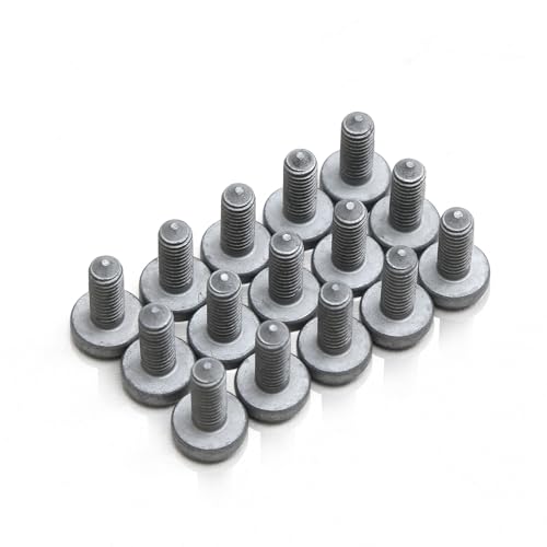 Yiklwwy 15Pcs Timing Cover Bolts N91096701 N90791202 Compatible with Audi A1 A3 A4 A5 A6 A7 A8 Q2 Q3 Q5 Q7 Q8 TT VW Arteon Beetle Golf Jetta Passat Polo Tiguan Touareg Porsche Seat Skoda