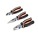 JF-XUAN Household Multifunctional Pliers, Suitable for Home Repair, Ie Outdoor Industrial Maintenance Pliers, Three-Piece Multi-Function Pliers Set 4 Inch 6 Inch 8 Inch Let us be More Powerful Pliers