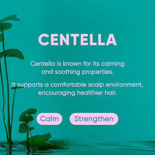 Image of MARS MADE Centella Shampoo Bar 2.0 - Hydrating & Moisturizing Natural Hair Soap Bar Shampoo for Hair & Scalp Nourishment - Bathing Soap Solid Shampoo for All Hair Types (120g, 4.23oz)