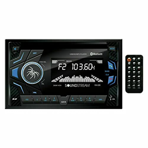 Soundstream WM-22B Single DIN Digital Media Receiver with 32GB SD/USB Playback/AM/FM Receiver/Bluetooth
