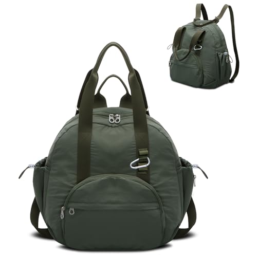 Imagen de HUA ANGEL Bolso de Mano Mujer Multifuncional Mochila Convertible 3 en 1 Bolsa de Deporte Impermeable Bolsa de Viaje para Maternal Gimnasio