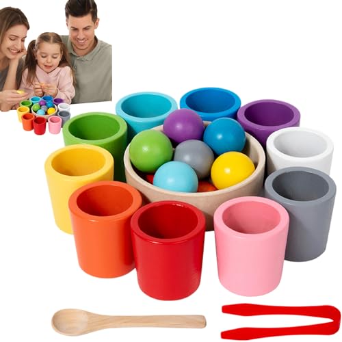 Juego de clasificación de colores para niños pequeños – Juguete sensorial supersuave para el reconocimiento del color, habilidades motoras finas y apoyo al aprendizaje temprano. - Juego de combinación
