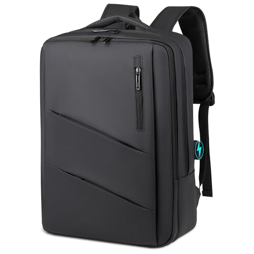 [SUNOGE] リュック メンズ ビジネスリュック バックパック リュックサック 15.6インチ PCリュック USB充電ポート 多機能 盗難防止 防水 撥水加工 耐衝撃 通勤 出張 旅行 通学 人気 おしゃれの商品画像（Amazon）