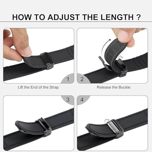Image of ACM Watch Strap Leather Magnetic Silicone 22mm compatible with Noise Colorfit Pro 6 Max Smartwatch Belt Luxury Band