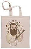 banjo bagpipe duet Qualité supérieure Banjo Bolsa De Compras Shopping Bag Beige