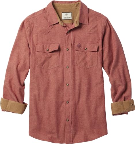 Chemise en flanelle Legendary Whitetails chaude contre le froid hivernal coupe confort