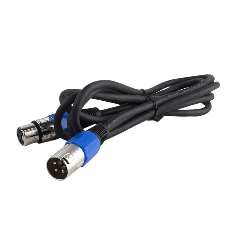 Câble PowerCon 3 broches de 2 mètres avec connecteur en fer pour jeu de lumière de scène
