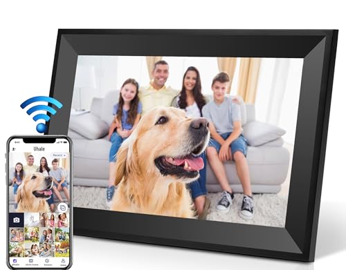 Uhale 10.1 Inch HD Touch Screen Digital Picture Frame WiFi Enabled,16GB Storage,Auto-Rotate, Digital...