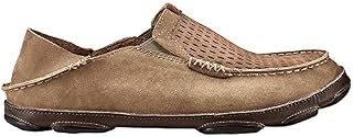 OLUKAI Men's Moloa Aho Shoes, Clay/Husk, 12 M US