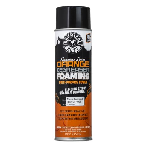 Chemical Guys Citrus Degreaser Aerosol, Industrial Strength Engine Cleaner Spray for Grease Oil Grime On Engines Tools Undercarriage and Shop Equipment - 18 Fl Oz