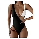 🏃 Buen Material - Bañadores de mujer con alta calidad Nylon, no sólo es muy transpirable cuando se hace ejercicio, sino que podrás lucir tu perfecta figura, muy fluida y transpirable, perfecta para todo el año. ☀Si tiene algún problema de tamaño y calidad después de recibir el producto, póngase en contacto con nosotros rápidamente. Podemos ayudarle a cambiar los colores o las tallas de forma gratuita. ☀