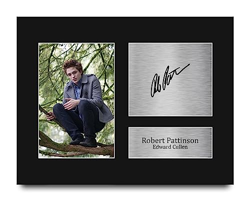 HWC Trading Robert Pattinson Twilight Gifts Printed Signed Autograph Picture for Movie Memorabilia Fans - US Letter Size