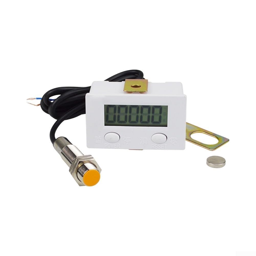 BEM-5C Elektronischer Zähler 0-99999 Mit Magnetsensor, 5-stellige Anzeige