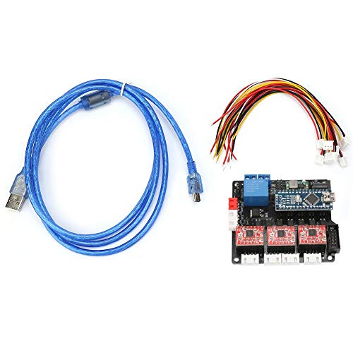 Preisvergleich Produktbild CNC-Steuerplatine, 12V DIY Holzbearbeitungslaser Graveursteuerplatine für CNC-Graviermaschine