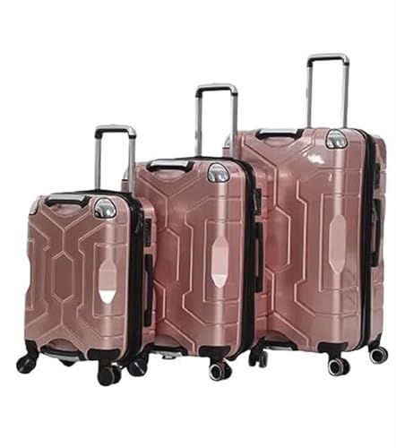 Business Travel Luggage 3-Piece Luggage Sets Suitcases Carry On Luggage Suitcase Checked Luggage Light Suitcase (C 20+24+28in)