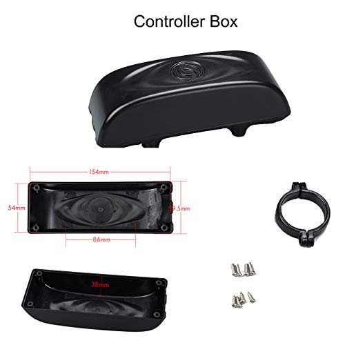 Electric Bike Conversion Kit Front Wheel Motor 350W E Bike Kit 36V Hub Motor 20" Bicycle BLDC Controller with LCD Display Controller PAS Brake Lever for 201.95 Tire (20inch Front Wheel 36V 350W)