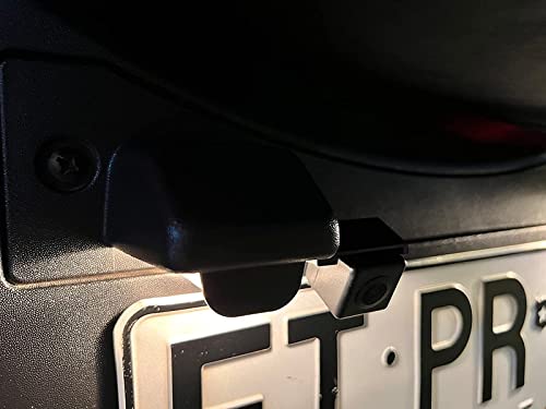 EWAY Safety License Plate Backup Reverse Camera for Jeep Wrangler JK JKU 2007-2018 Rear View Cameras Waterproof Easy Mount W/Parking Line Removable