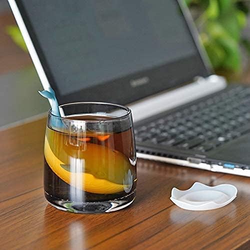 Caalio Tea Infuser - Whale Shape Silicone Loose Leaf Tea Infusers Tea Strainer & Steeper Hot Tea Filter with Box