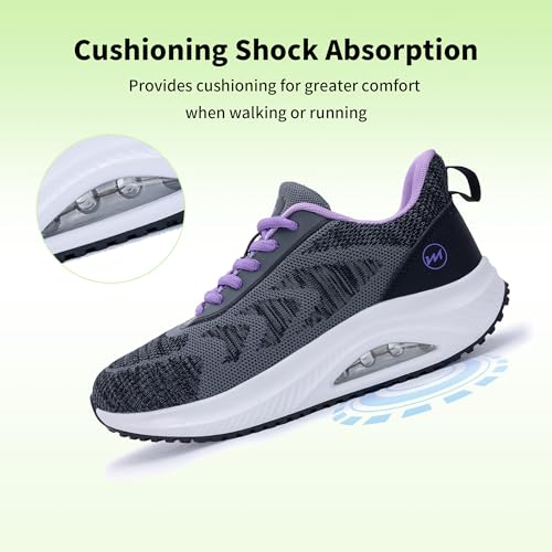 Image of RomenSi Womens Arch Support Walking Shoes Orthotic Fashion Sneakers Tennis Shoes for Plantar Fasciitis Pain Relief US 5.5-11
