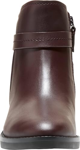 Cole Haan Cole Haan Women's Rosalyn Ankle Strap Boots, Madeira Leather Water Proof, 8.5-B US