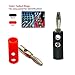 CenryKay Banana Plugs Speaker, 10 Sets (10Red + 10 Black) 4mm Audio Speaker Wire Cable Connector Cable Plugs