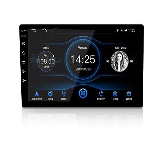 Ezonetronics 10 tums Android 8.1 bilradio Stereo 1024x600 High Definition GPS-navigering Bluetooth USB/WIFI/AM/FM/SWC/Video/Audio Multimedia Player 1G DDR3 + 16G NAND Memory Flash