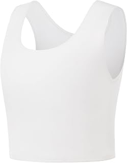 Trans Chest Binder Transgender FTM Cosplay Breathable Half Breast Binder Tank Top
