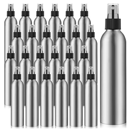 24 Pcs Aluminum Fine Mist Spray Bottles