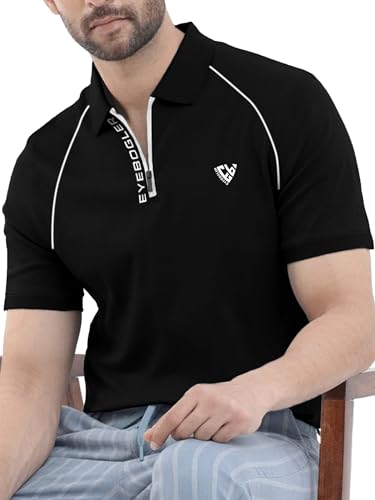 Image of Noble Monk Men's Poly Cotton Regular Fit T-Shirt