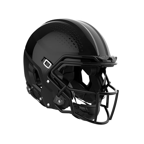 VICIS ZERO2 Varsity Football Helmet, Molded Gloss Black,
