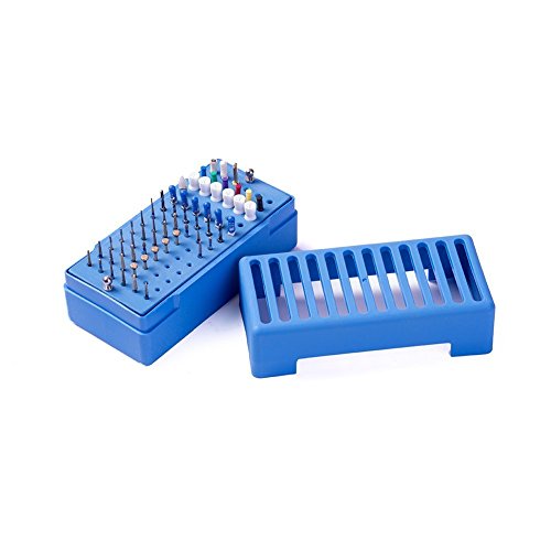 Easyinsmile® 78 Holes Endo Sterilization Organizer Holder Container Diamond Bur, File and Prophy