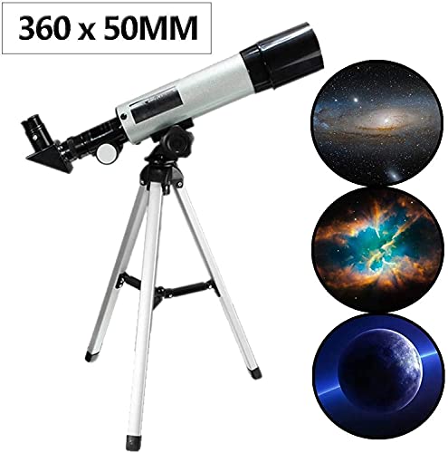 Telescopio Astronómico Profesional Monocular con Trípode Refractor Zoom miniatura 2