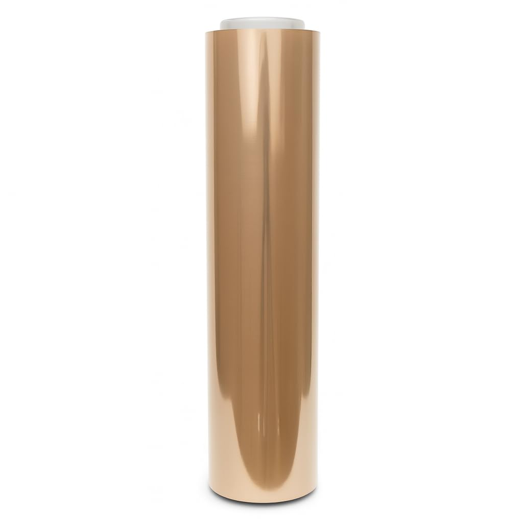 Pellicola in Cellulosa 400mm x 50m – Pellicola Alimentare – Resistente al Calore fino a 220°C – Pellicola Ecologica per Prodotti Affumicati e Cotti