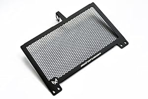 Motofusion Motorcycle Radiator Guard Grill Cover Protector Anodised Aluminium for Yamaha YZF R3 ABS (2018-2020) (Black)