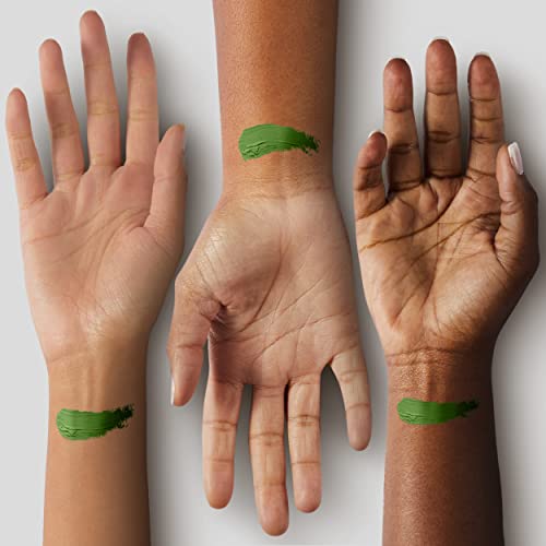Image of Mehron Makeup CreamBlend Stick | Face Paint, Body Paint, & Foundation Cream Makeup | Perfect for Halloween .75 oz (21 g) (Green) | Made in the USA