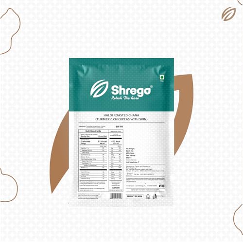 Image of Shrego Roasted Whole Chana (Desi Chickpeas Without Husk) (360 gm) (Pack of 3)
