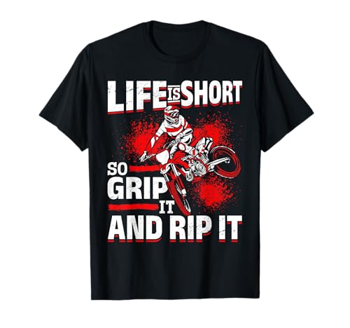 Dirtbike Motocross Live is Short so Grip it and...
