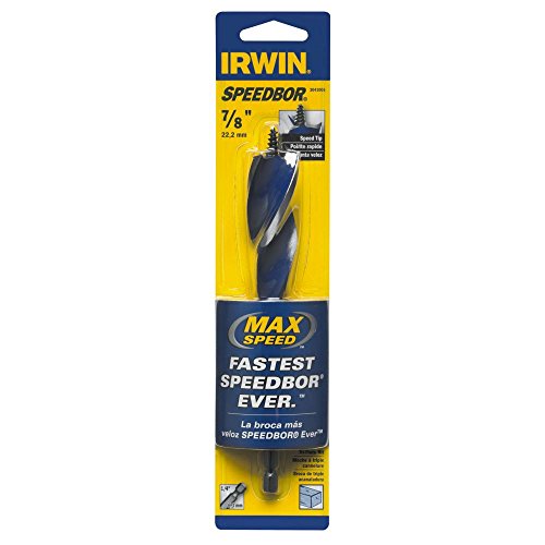 Irwin Speedbor Tri Flute Wood Drill Bit 7/8" X 6"(3041005) #TOP1