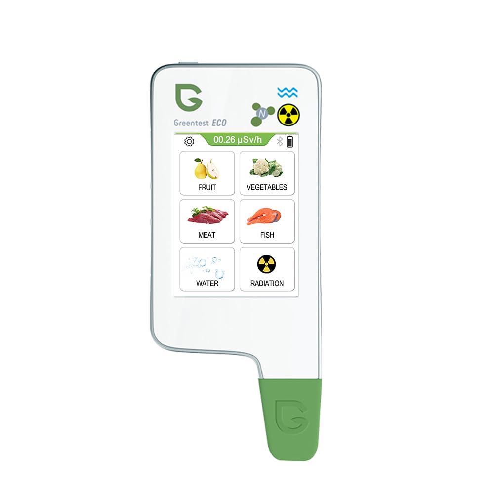 Greentest Eco 6 Geigerzähler Nitrattester TDS Wassertester Strahlungsmessgerät