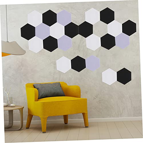 Paneles Acústicos Hexagonales 12 Piezas Material Acústico para Reducción de Ruido en Paredes para Hogar, Escuela y Oficina miniatura 6