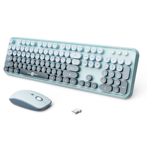 Wireless Keyboard and Mouse Combo, 2.4GH…