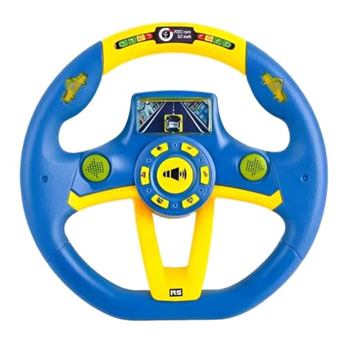 Image of Premium Kids Steering Driving Wheel Funny Interactive Driving Wheel with Music (Multi-Colour) (X-1)