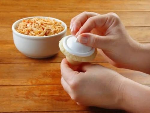 Modelador De Coxinha (3 Peças) Pequeno, Médio E Grande