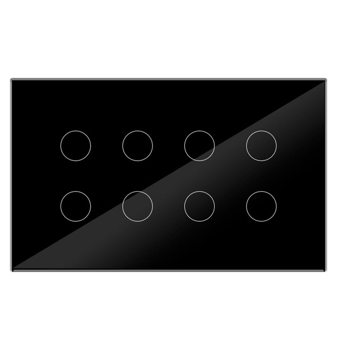 Aundhegrtt As Shown Tuya Wifi For Touch Light Wall For Switch Glass Panel Tuya App Compatible With Home Whole House Control