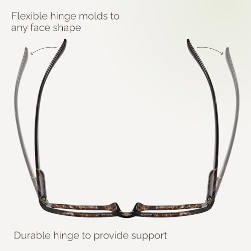 Image of Gaoye 4-Pack Blue Light Blocking Reading Glasses - Non-Prescription Readers for Women, Stylish Lightweight Frames in 4 Patterns