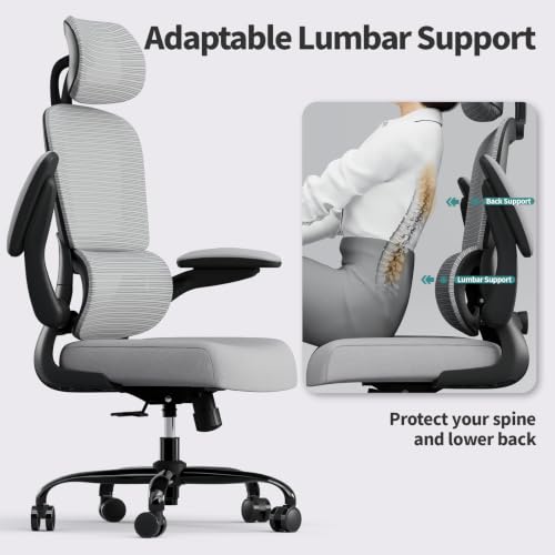 Image of TRALT Office Chair Ergonomic Desk Chair - Gaming Chair with Lumbar Support
