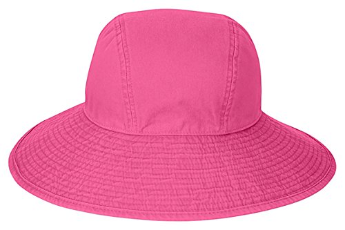 Chapeau de plage Adams SL101 fuchsia L XL pour se protéger du soleil