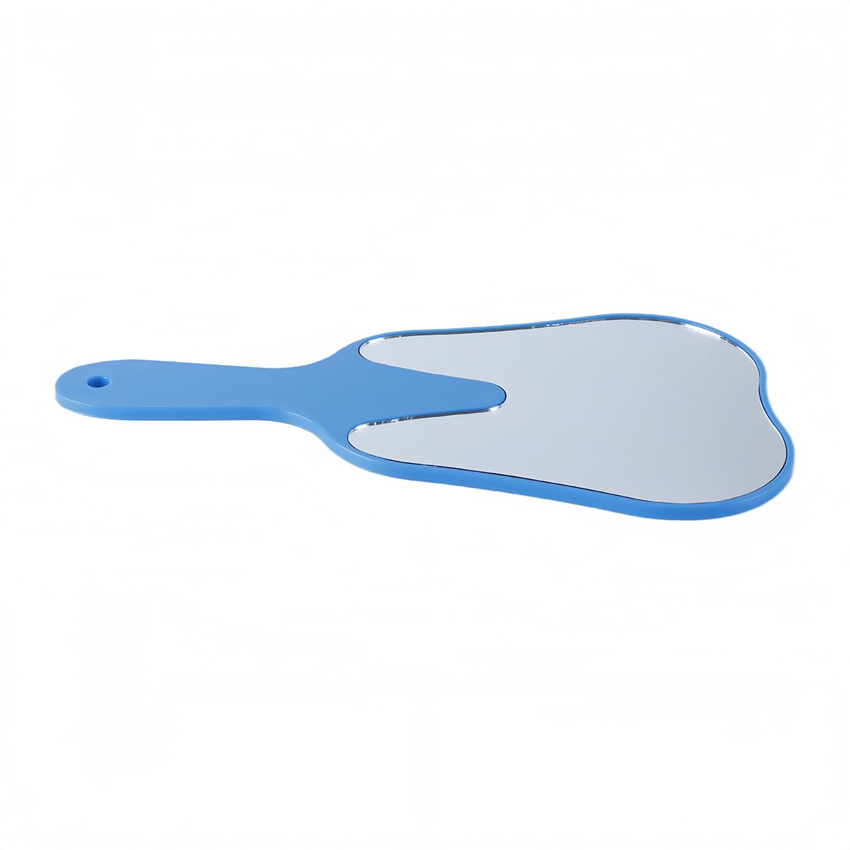 WANGCL Espejo dental portátil con mango de plástico para dentistas, clínicas dentales (azul)