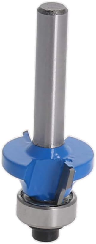 Utoolmart Router Bit 1/2 Shank 1 inch Cutting Dia Round Over Corner Tungsten Steel for Woodworking Milling Cutter Tool 2pcs